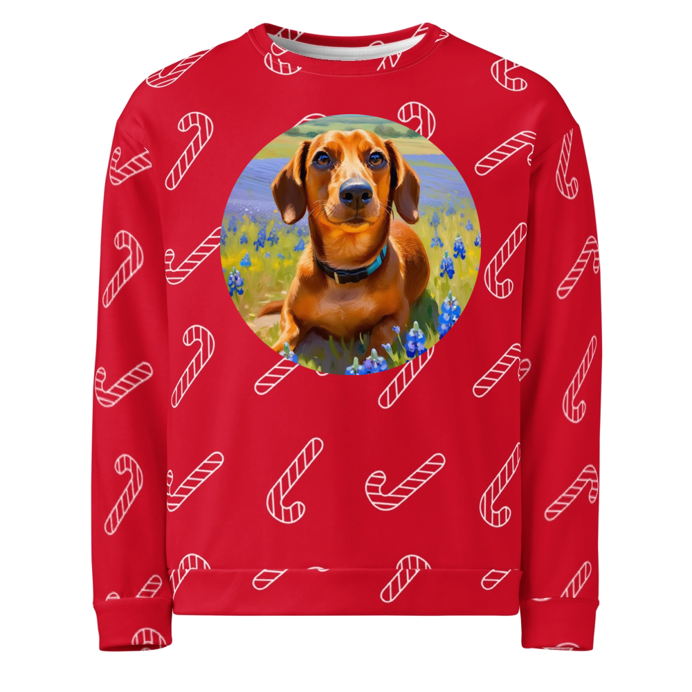 PugMug Custom Rex Ugly Christmas Sweatshirt