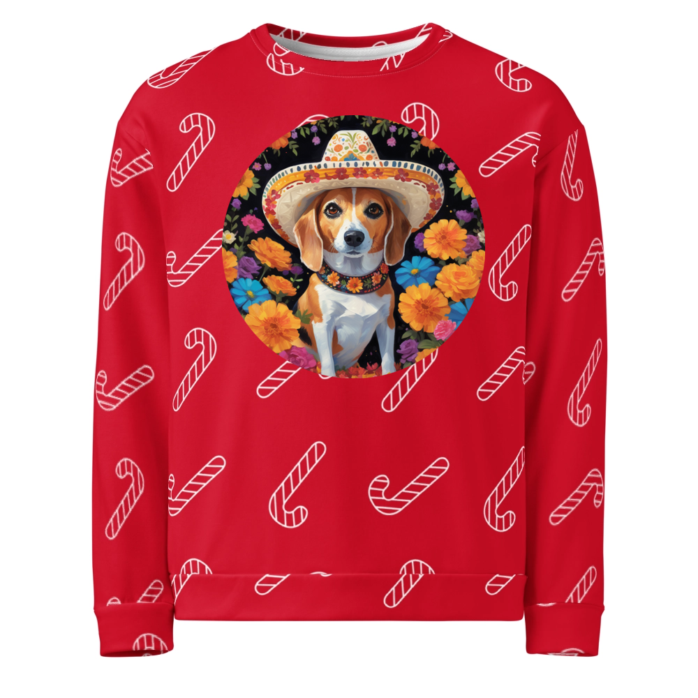 PugMug Custom Munchkin Ugly Christmas Sweatshirt