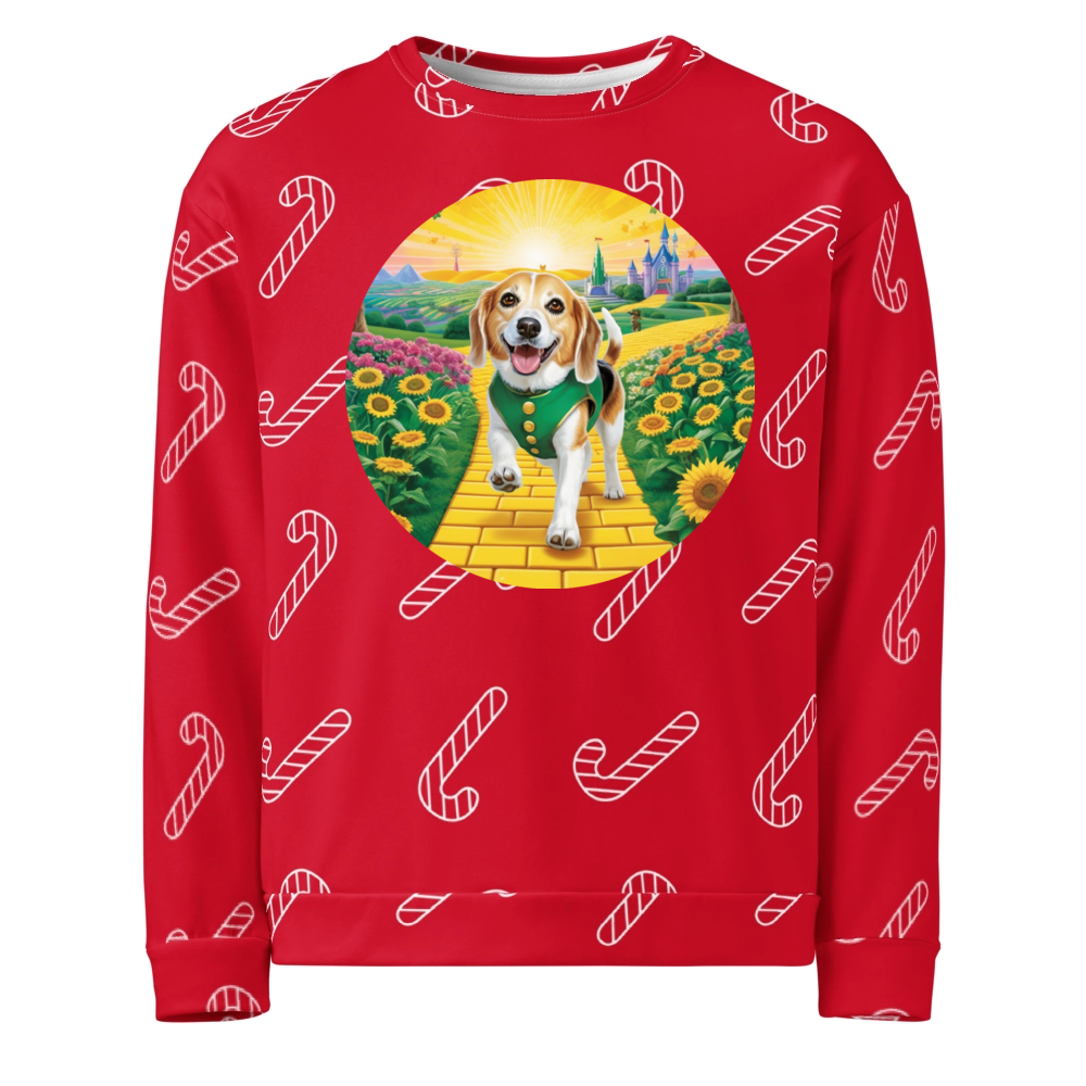 PugMug Custom Munchkin Ugly Christmas Sweatshirt