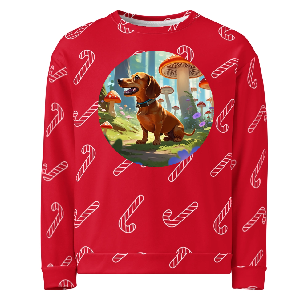 PugMug Custom Rex Ugly Christmas Sweatshirt
