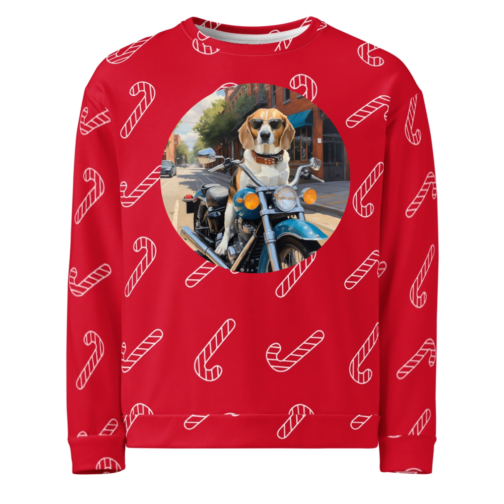 PugMug Custom Munchkin Ugly Christmas Sweatshirt