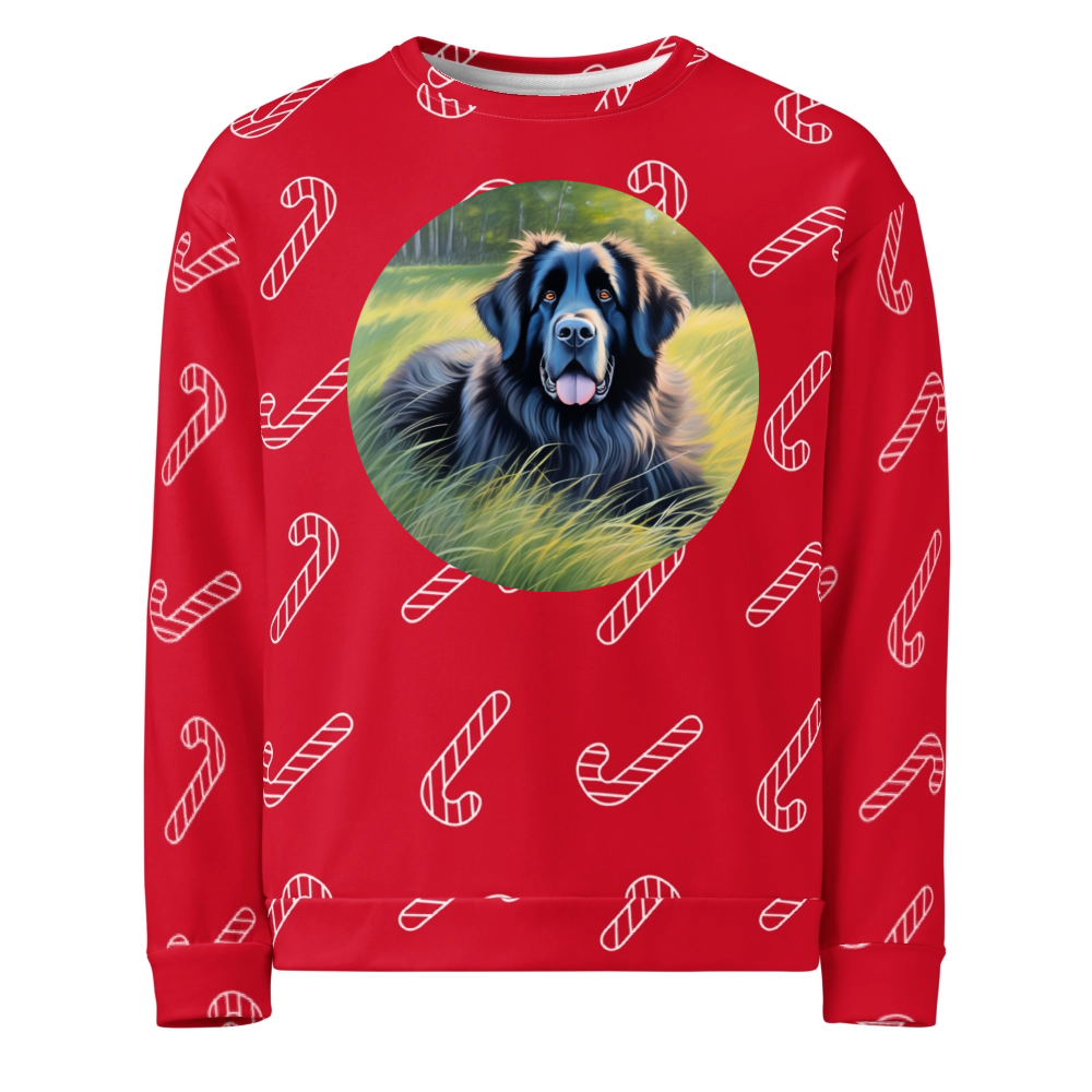 PugMug Custom Newfoundland Ugly Christmas Sweatshirt