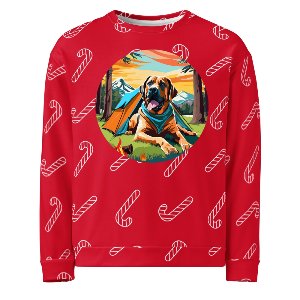 PugMug Custom Mastiff Ugly Christmas Sweatshirt