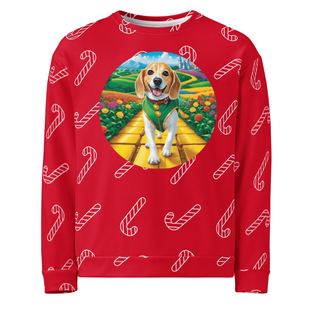 PugMug Custom Munchkin Ugly Christmas Sweatshirt