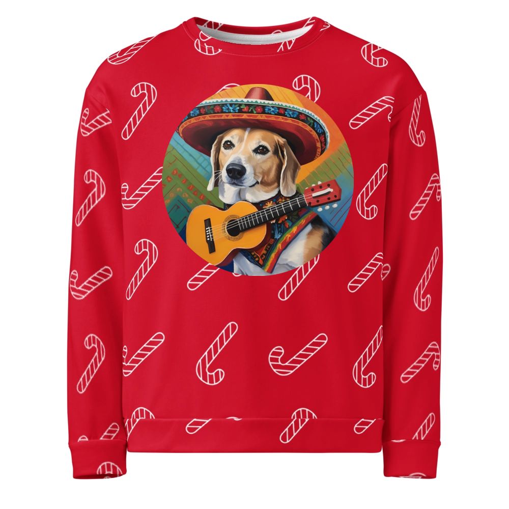 PugMug Custom Munchkin Ugly Christmas Sweatshirt