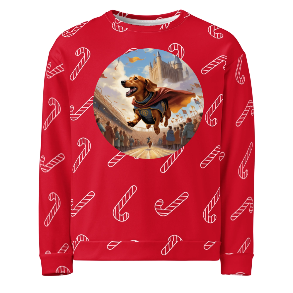 PugMug Custom Rex Ugly Christmas Sweatshirt