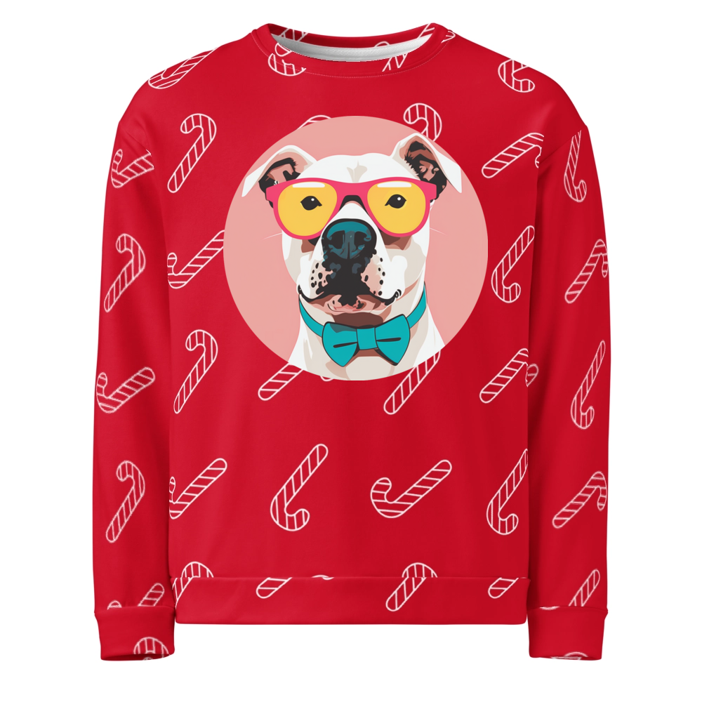 PugMug Custom Melody Ugly Christmas Sweatshirt