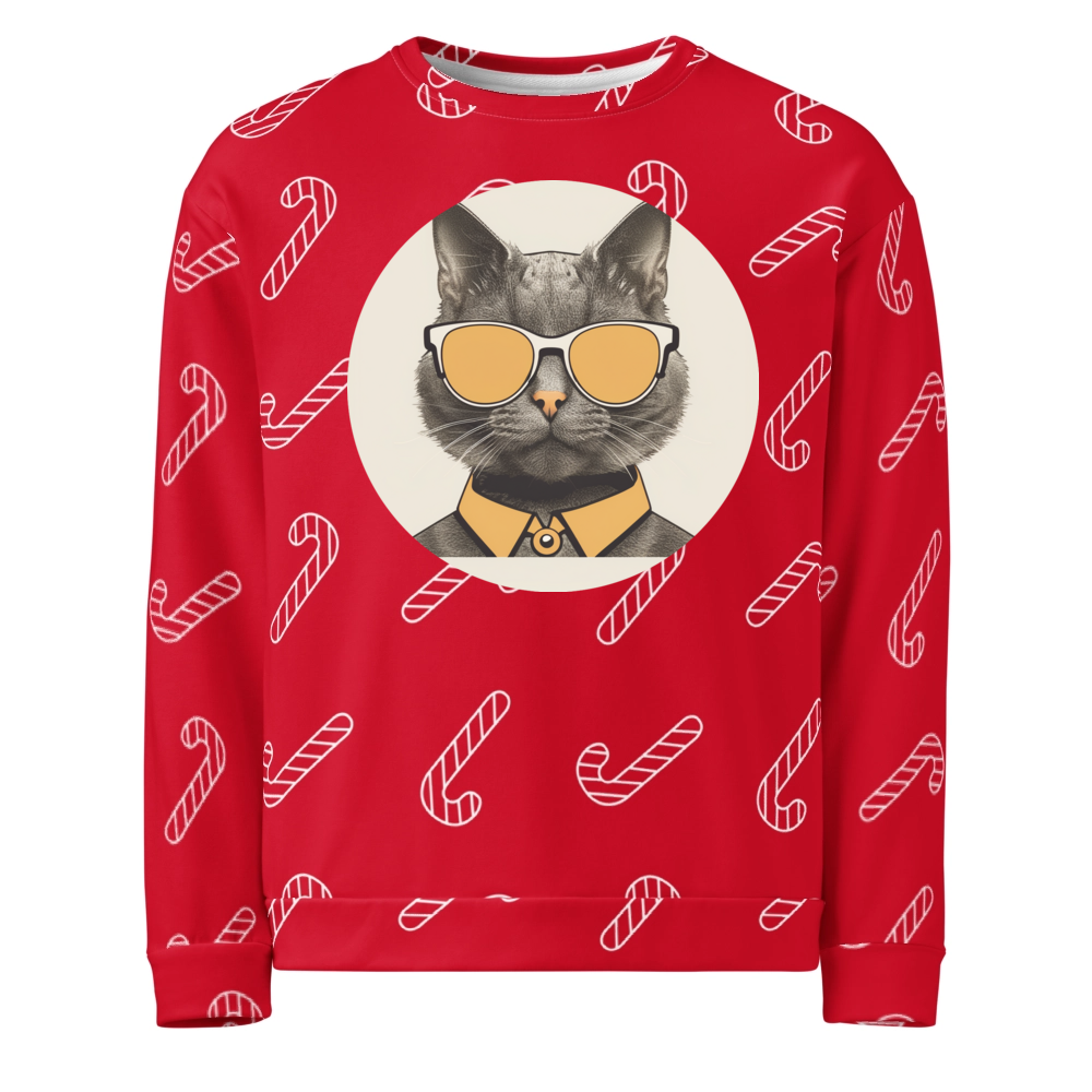 PugMug Custom Thumper Ugly Christmas Sweatshirt