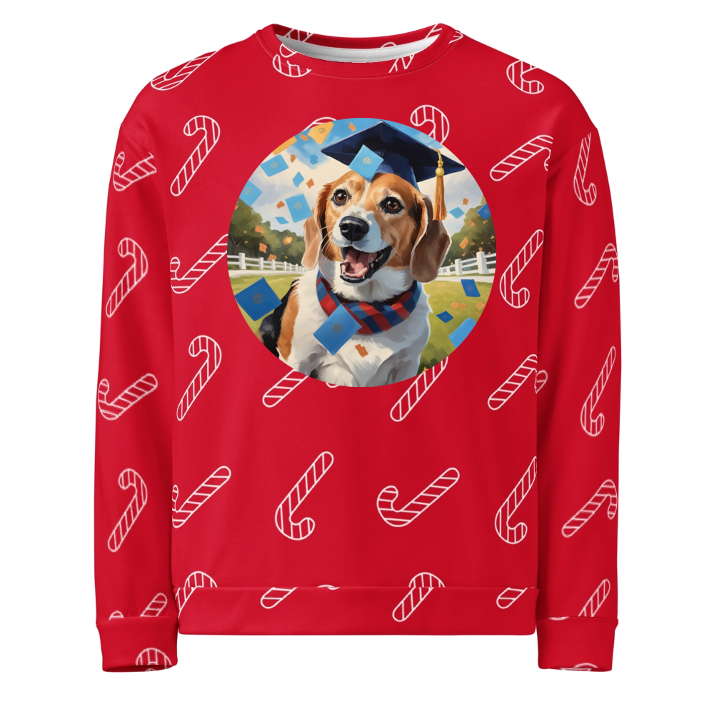 PugMug Custom Munchkin Ugly Christmas Sweatshirt