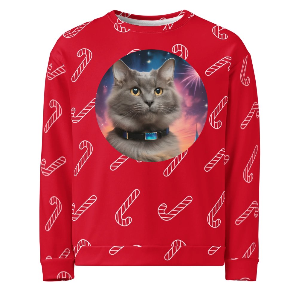 PugMug Custom Thumper Ugly Christmas Sweatshirt