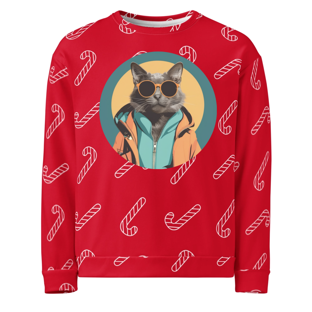 PugMug Custom Thumper Ugly Christmas Sweatshirt