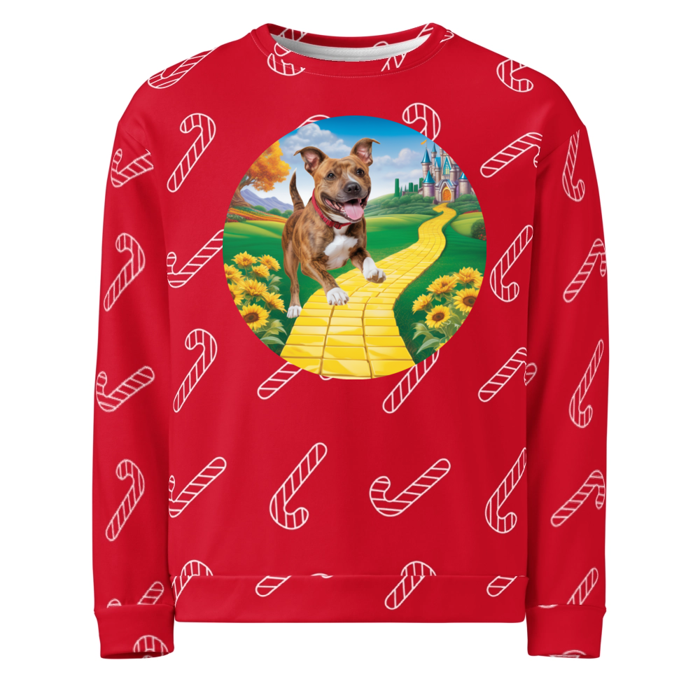 PugMug Custom Tony Hawk Ugly Christmas Sweatshirt