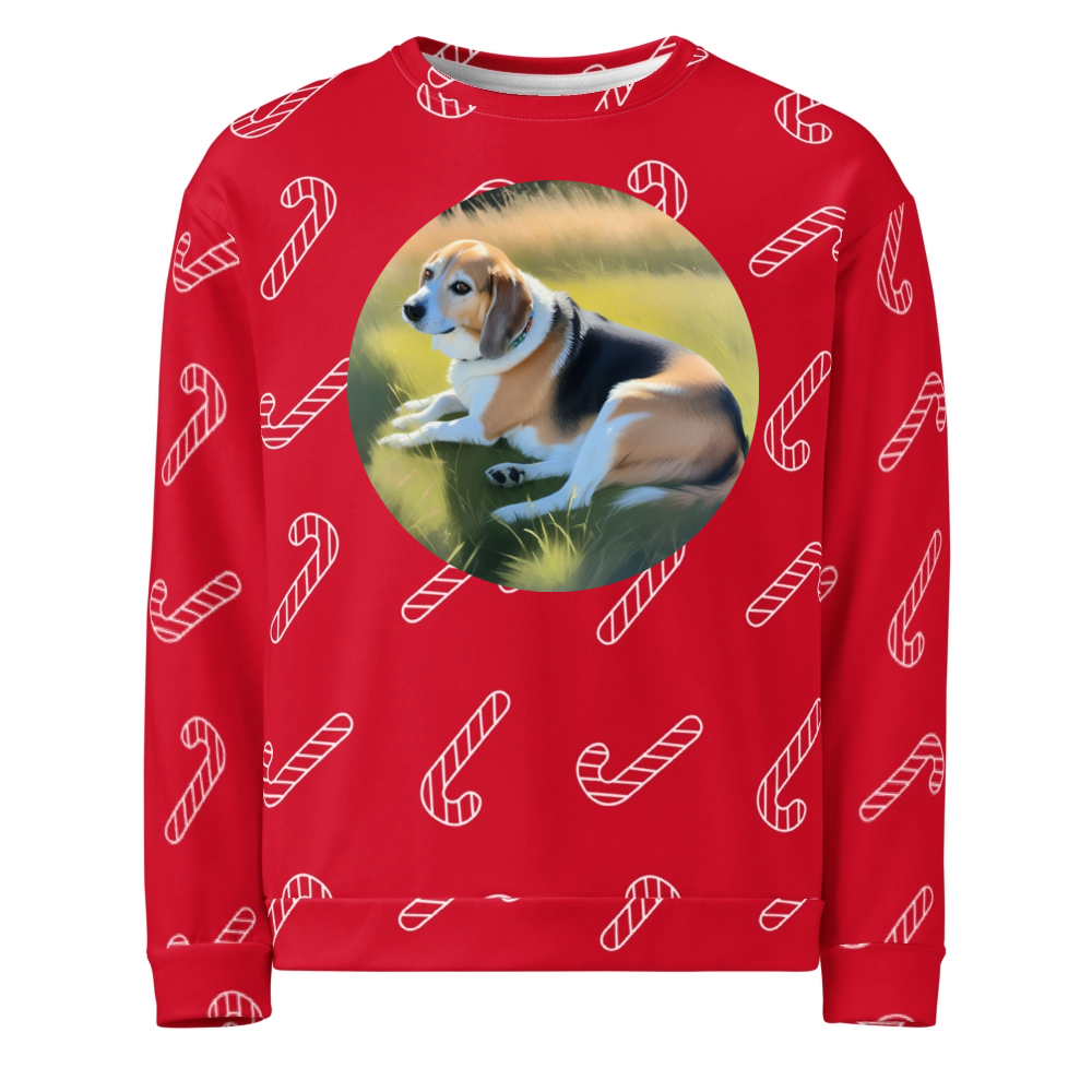 PugMug Custom Munchkin Ugly Christmas Sweatshirt