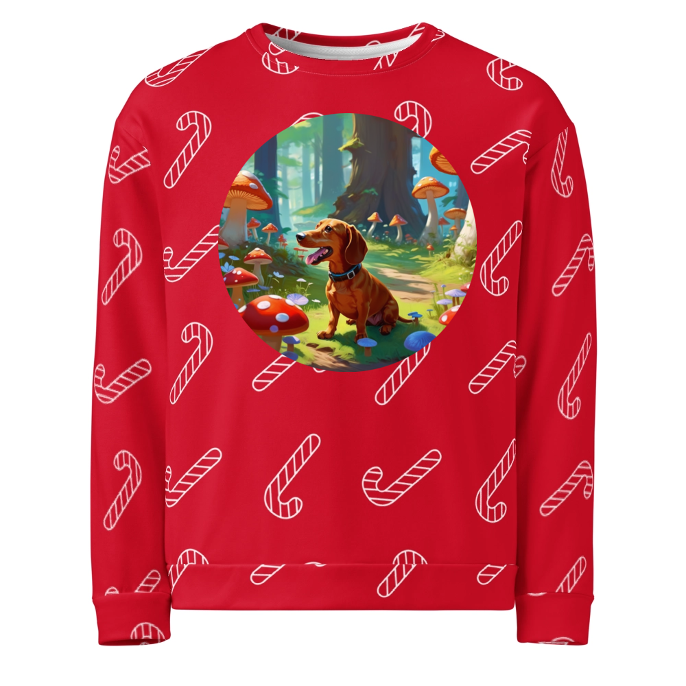 PugMug Custom Rex Ugly Christmas Sweatshirt