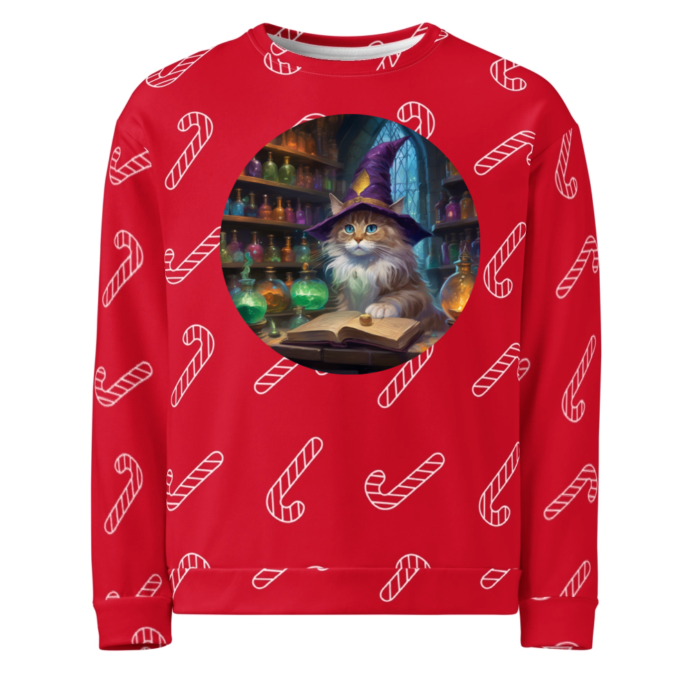 PugMug Custom Tabby Ragdoll Cat Ugly Christmas Sweatshirt