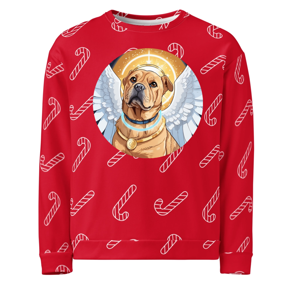 PugMug Custom Halina Ugly Christmas Sweatshirt