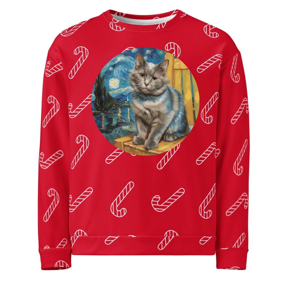 PugMug Custom Thumper Ugly Christmas Sweatshirt