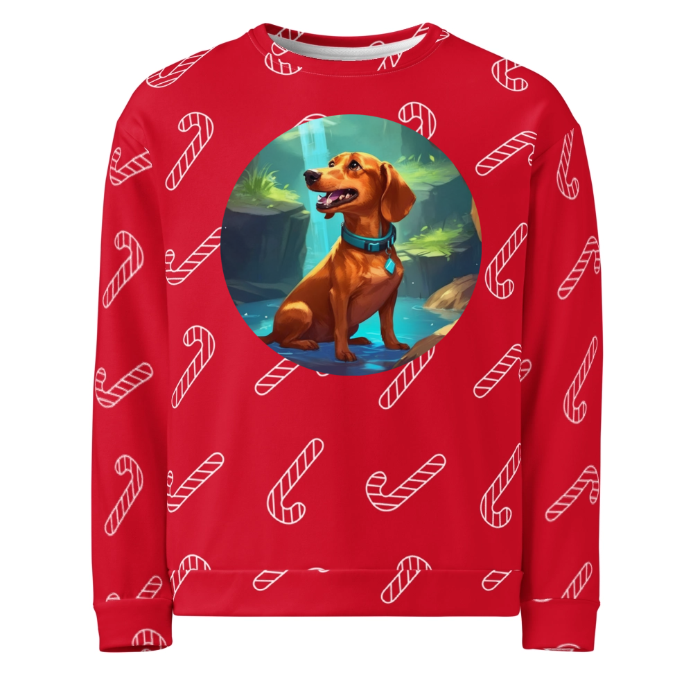 PugMug Custom Rex Ugly Christmas Sweatshirt