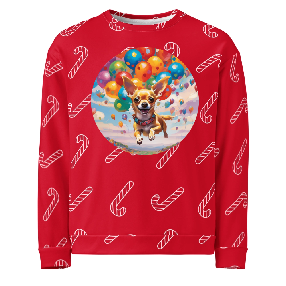PugMug Custom Chihuahua Ugly Christmas Sweatshirt