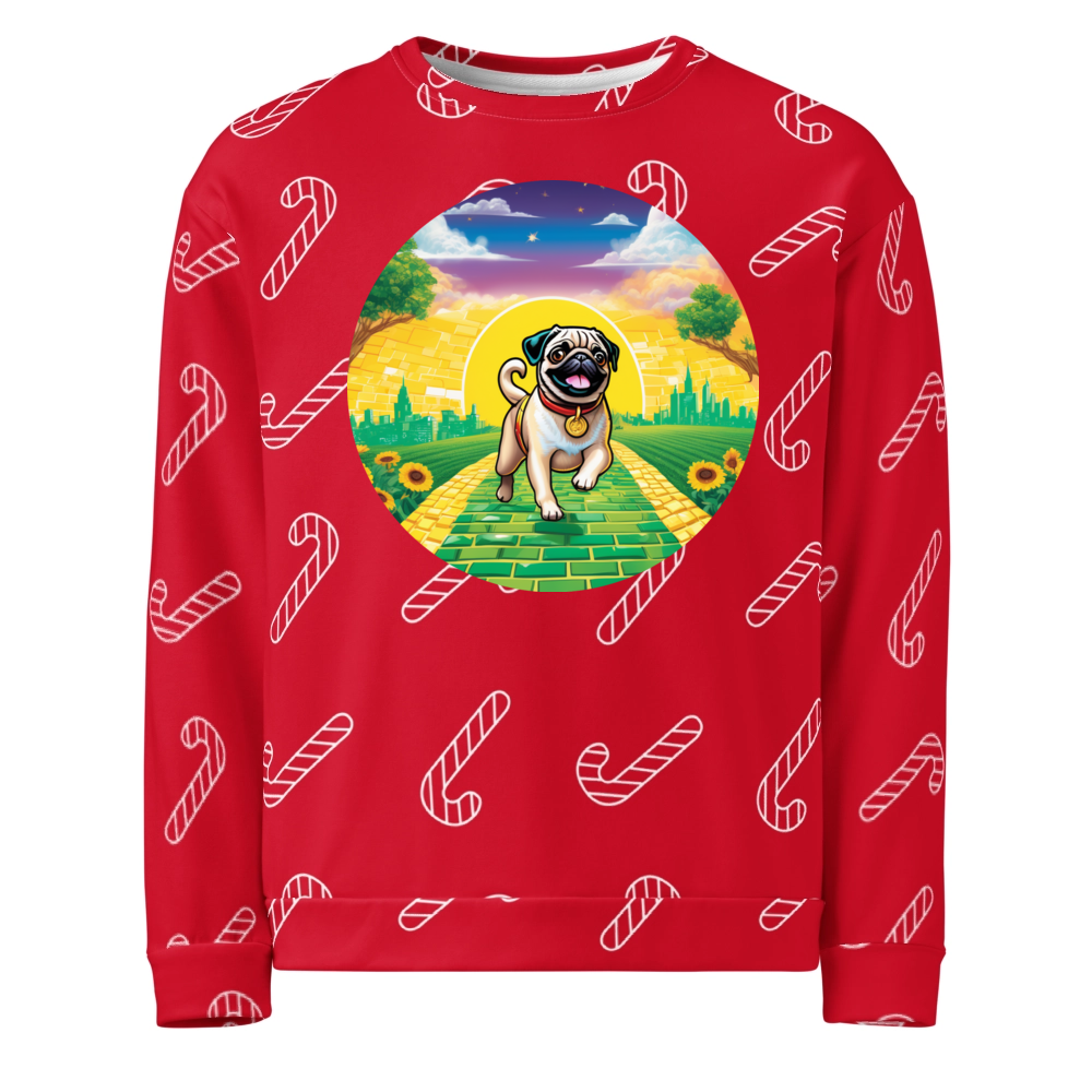 PugMug Custom Pug Ugly Christmas Sweatshirt