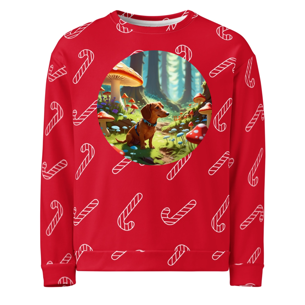 PugMug Custom Rex Ugly Christmas Sweatshirt
