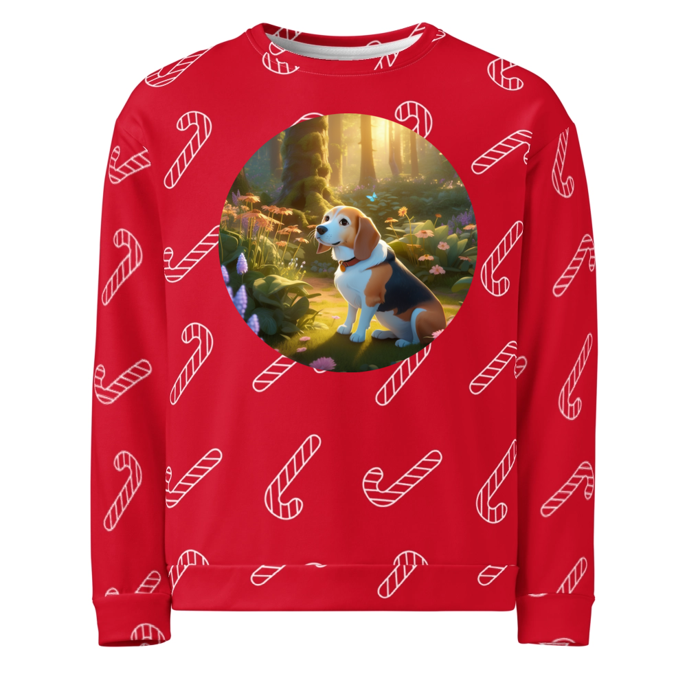 PugMug Custom Munchkin Ugly Christmas Sweatshirt