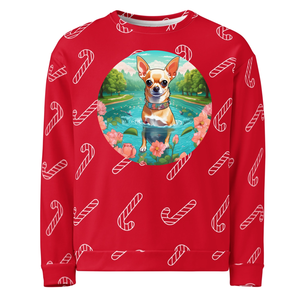 PugMug Custom Pet Ugly Christmas Sweatshirt