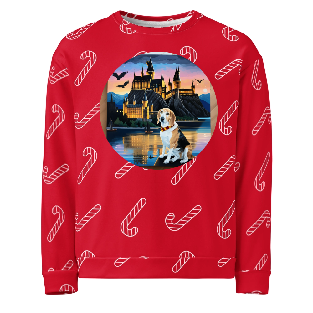 PugMug Custom Munchkin Ugly Christmas Sweatshirt