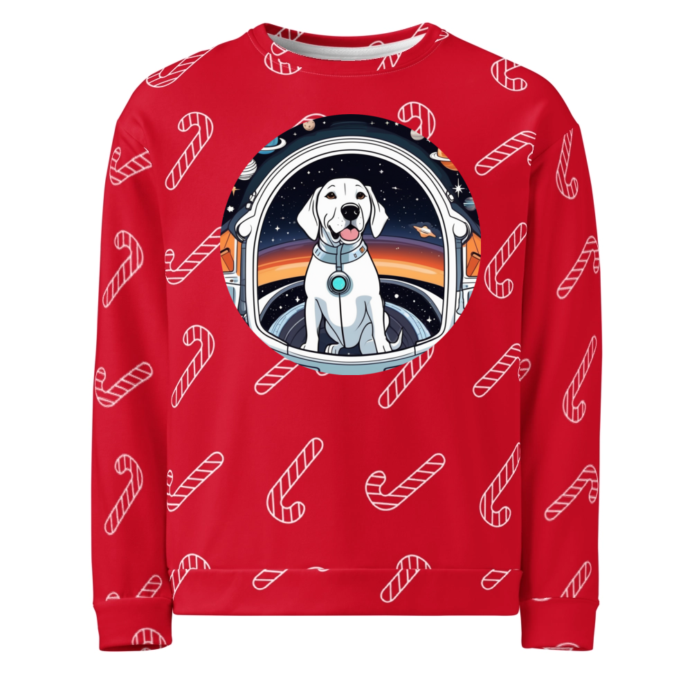 PugMug Custom Pointer Dog Ugly Christmas Sweatshirt