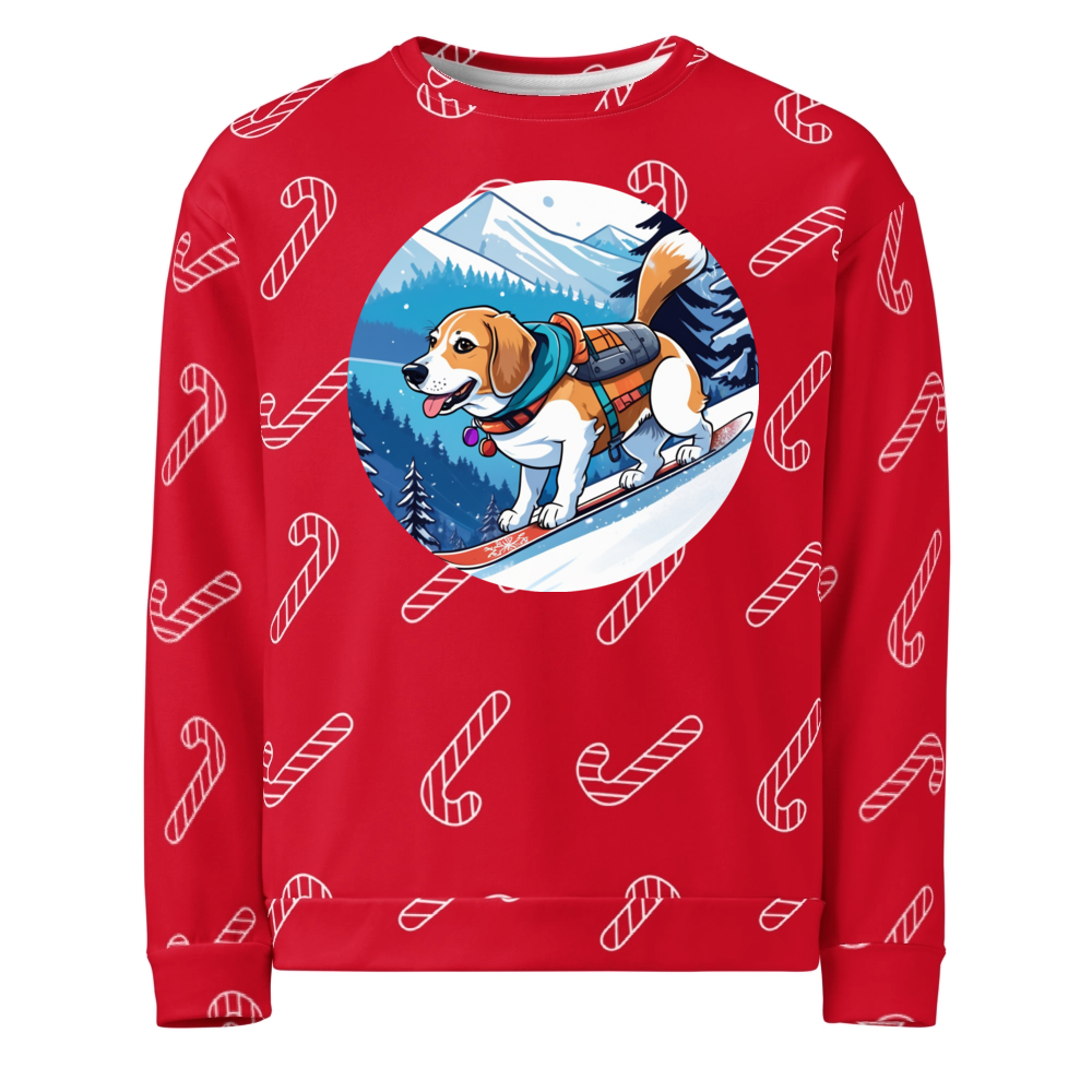 PugMug Custom Munchkin Ugly Christmas Sweatshirt