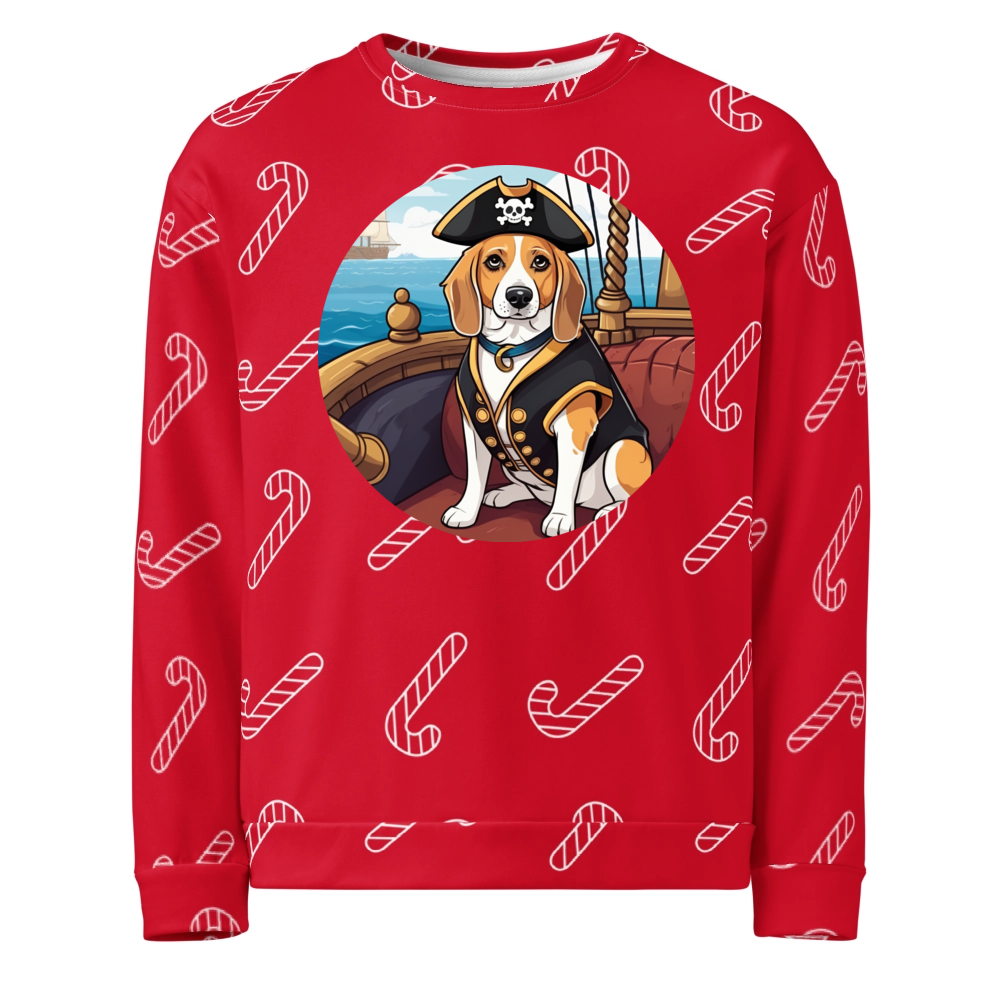 PugMug Custom Munchkin Ugly Christmas Sweatshirt