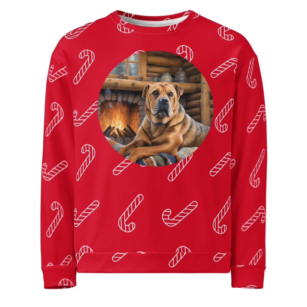 PugMug Custom Halina Ugly Christmas Sweatshirt