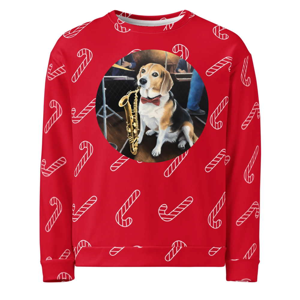 PugMug Custom Munchkin Ugly Christmas Sweatshirt