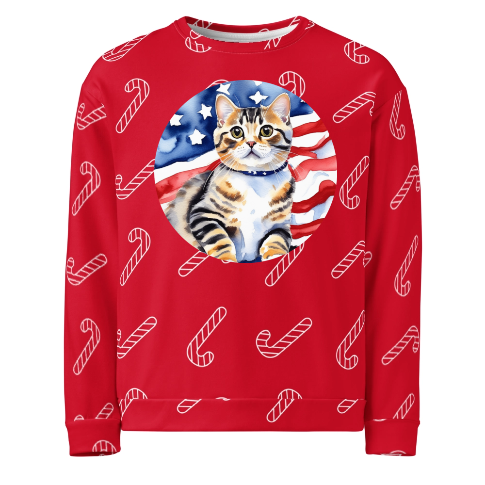 PugMug Custom Pet Ugly Christmas Sweatshirt