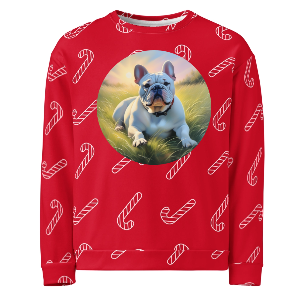 PugMug Custom Bulldog Ugly Christmas Sweatshirt
