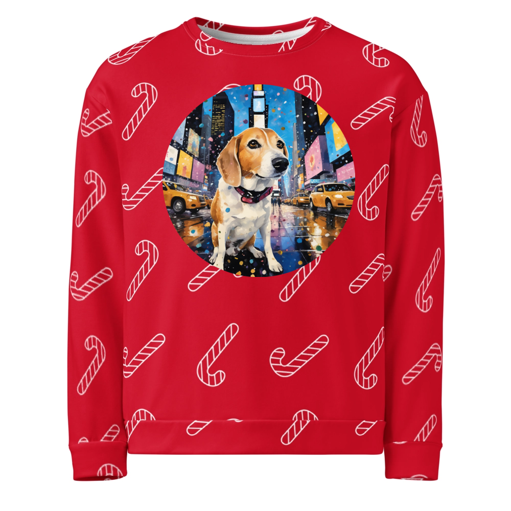 PugMug Custom Munchkin Ugly Christmas Sweatshirt