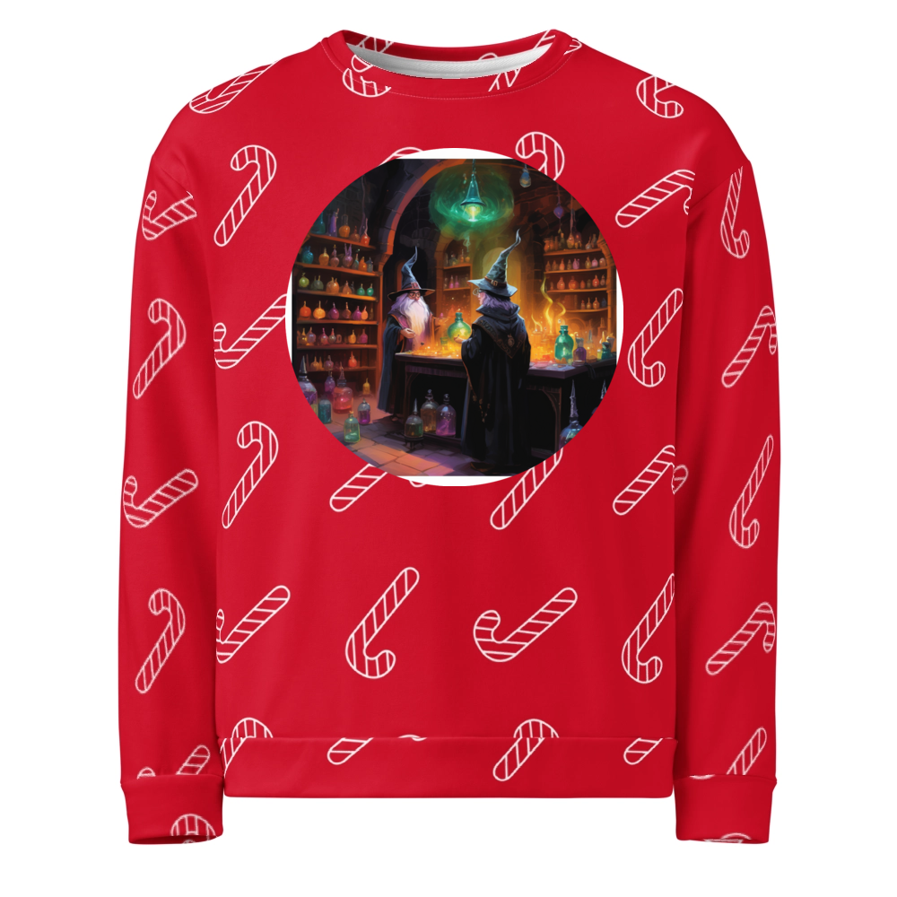 PugMug Custom Miniature American Shepherd Ugly Christmas Sweatshirt