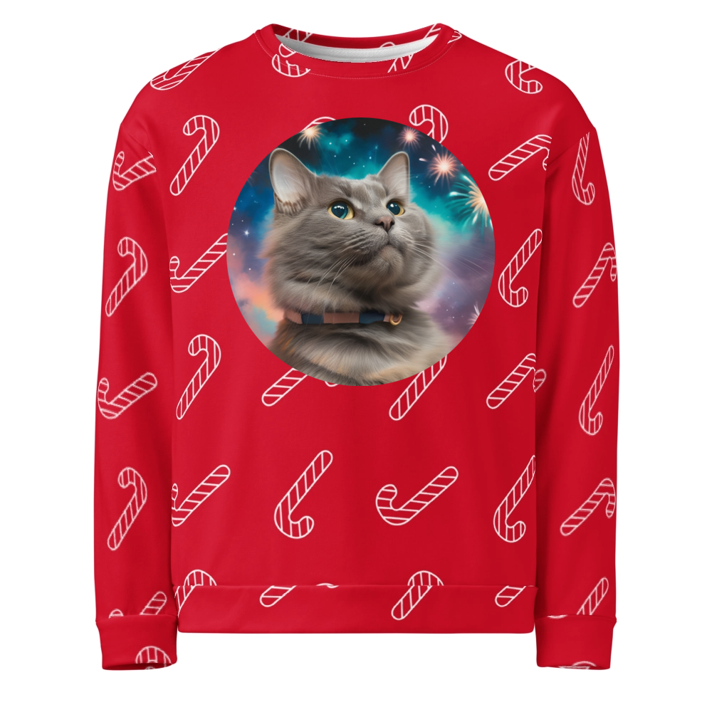 PugMug Custom Thumper Ugly Christmas Sweatshirt