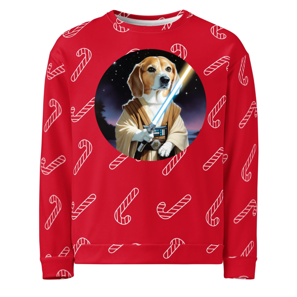 PugMug Custom Munchkin Ugly Christmas Sweatshirt