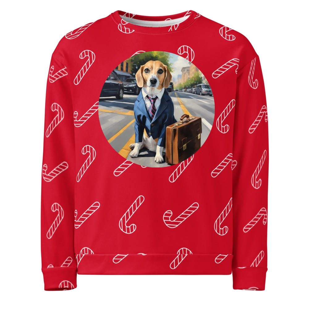 PugMug Custom Munchkin Ugly Christmas Sweatshirt