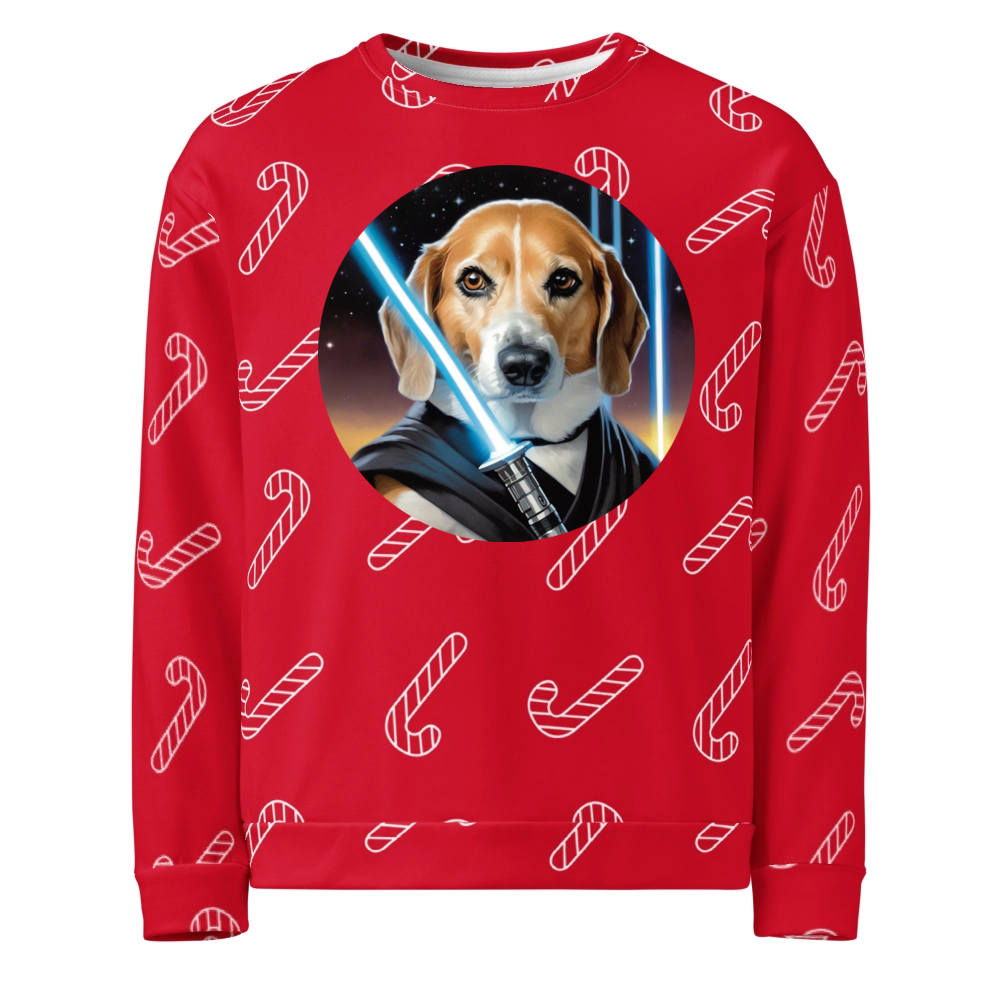 PugMug Custom Munchkin Ugly Christmas Sweatshirt