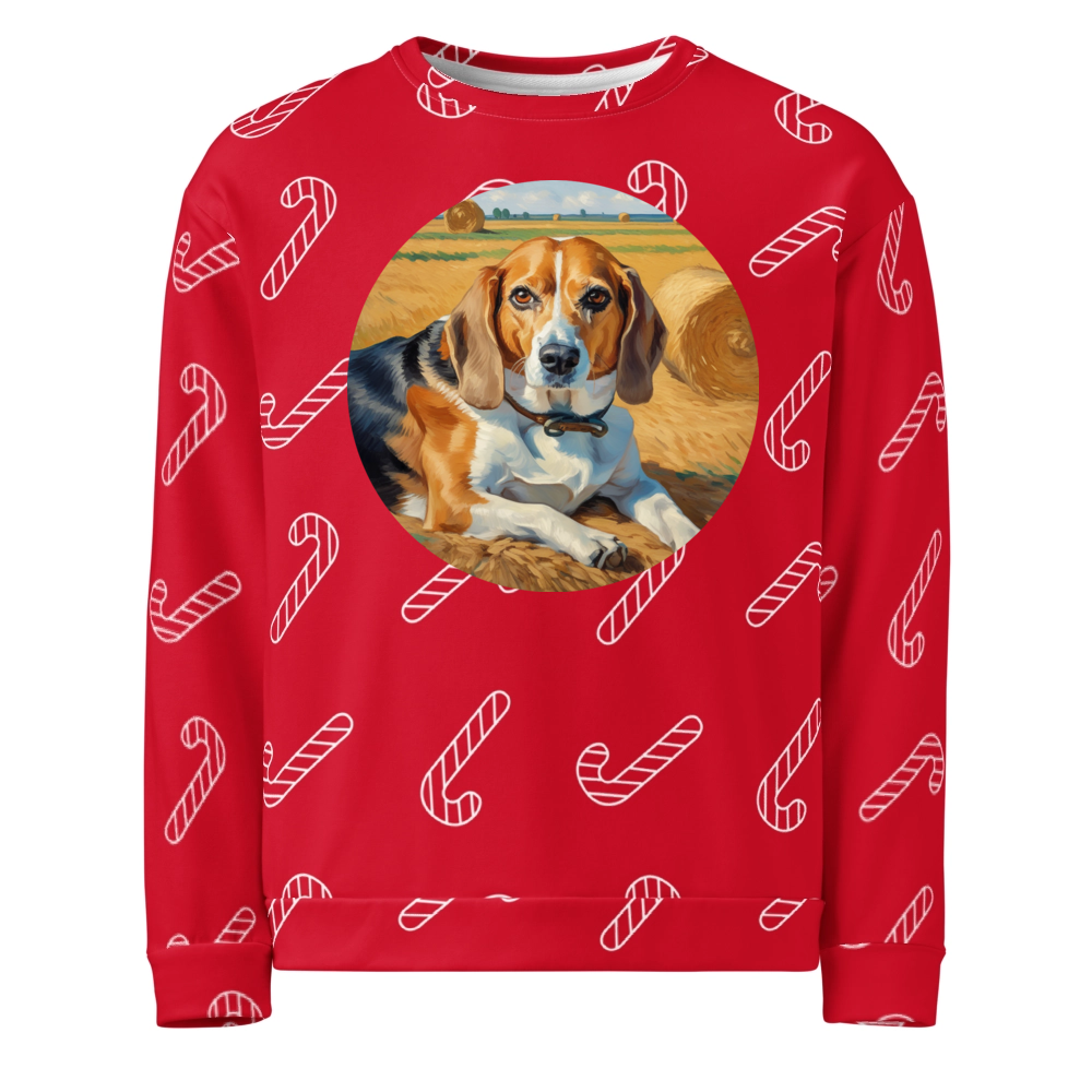 PugMug Custom Munchkin Ugly Christmas Sweatshirt