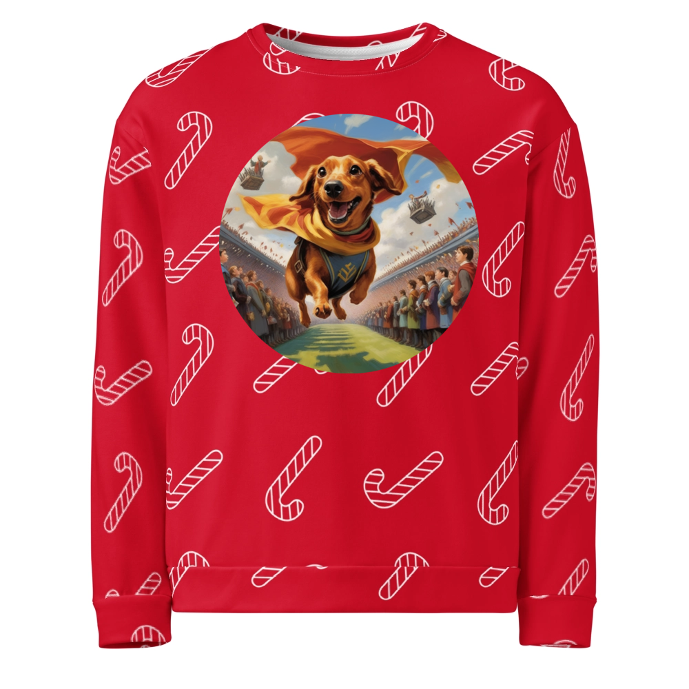 PugMug Custom Rex Ugly Christmas Sweatshirt