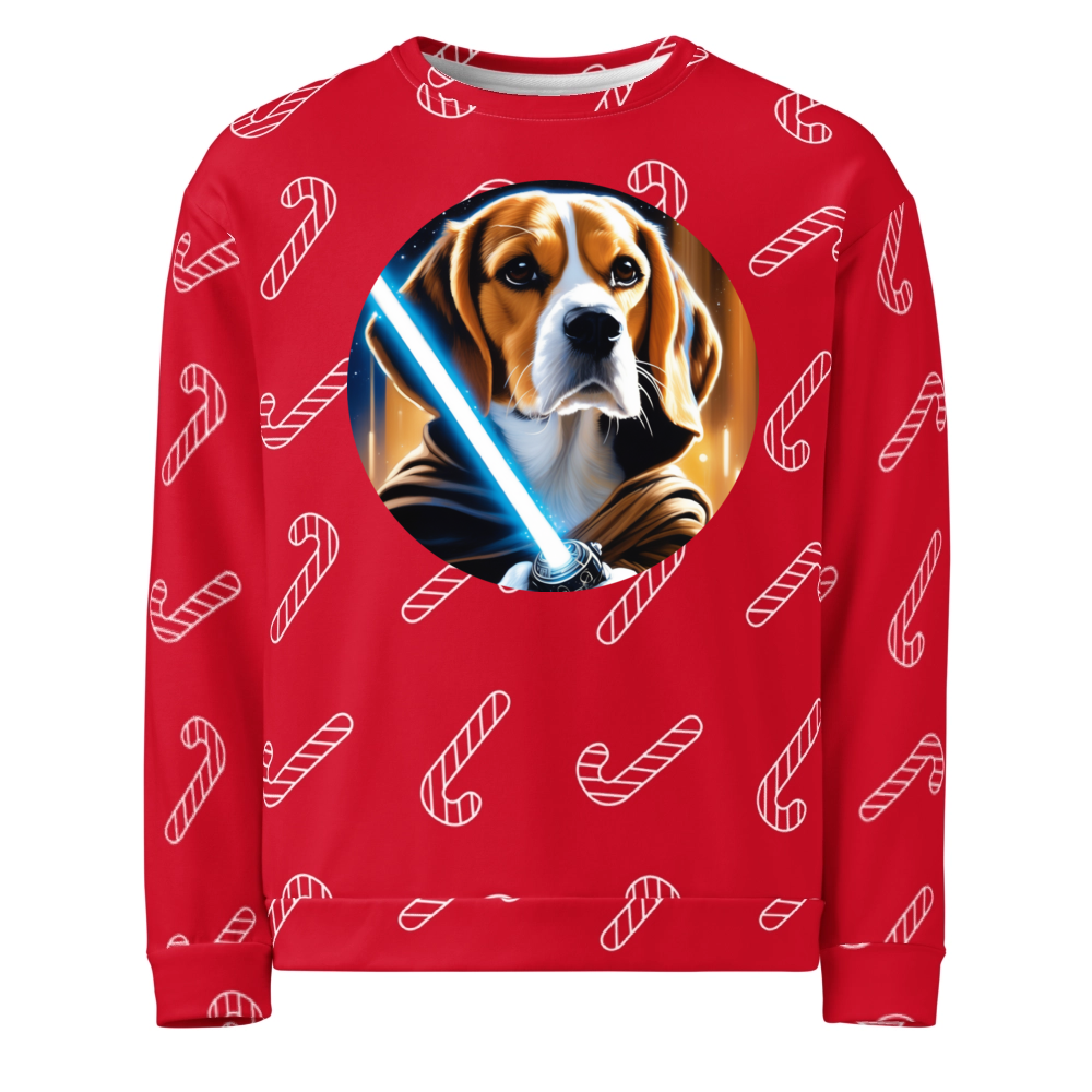 PugMug Custom Beagle Ugly Christmas Sweatshirt