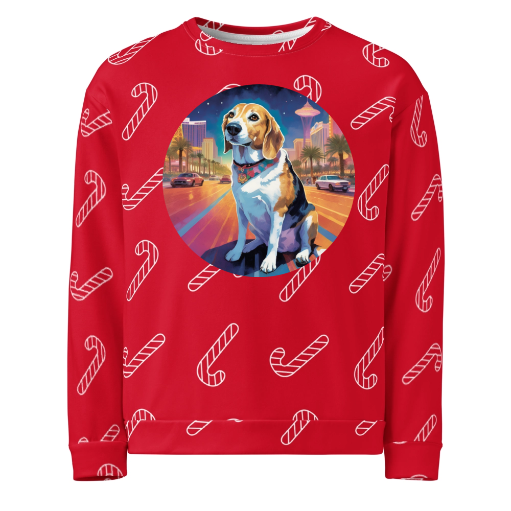 PugMug Custom Munchkin Ugly Christmas Sweatshirt