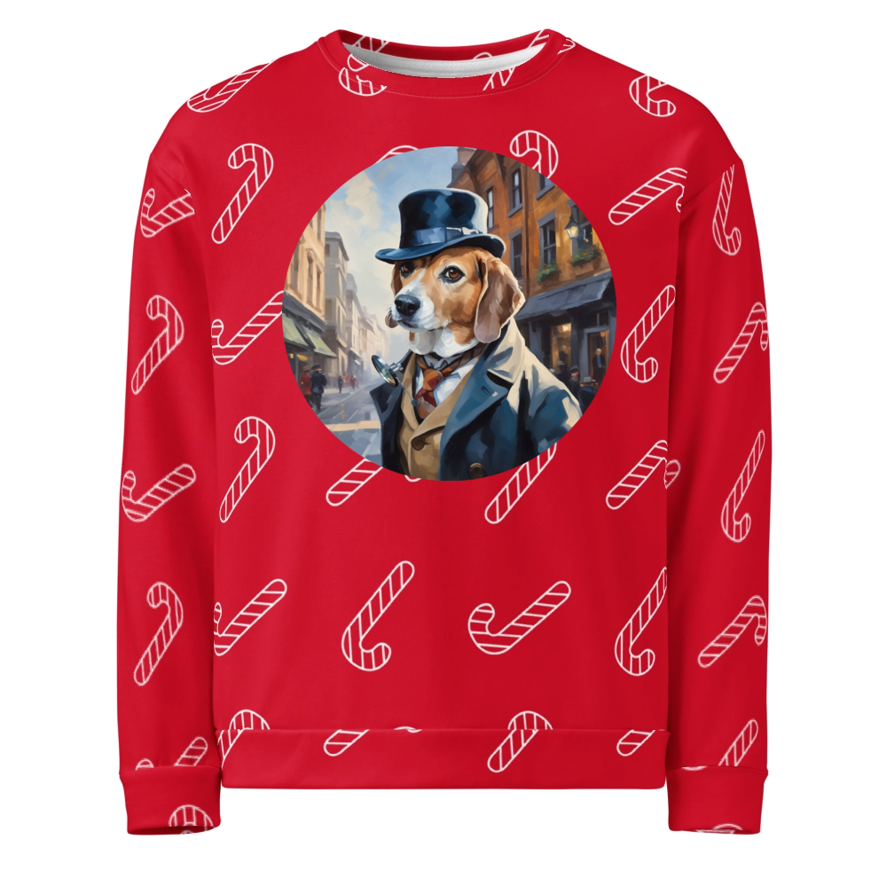 PugMug Custom Munchkin Ugly Christmas Sweatshirt