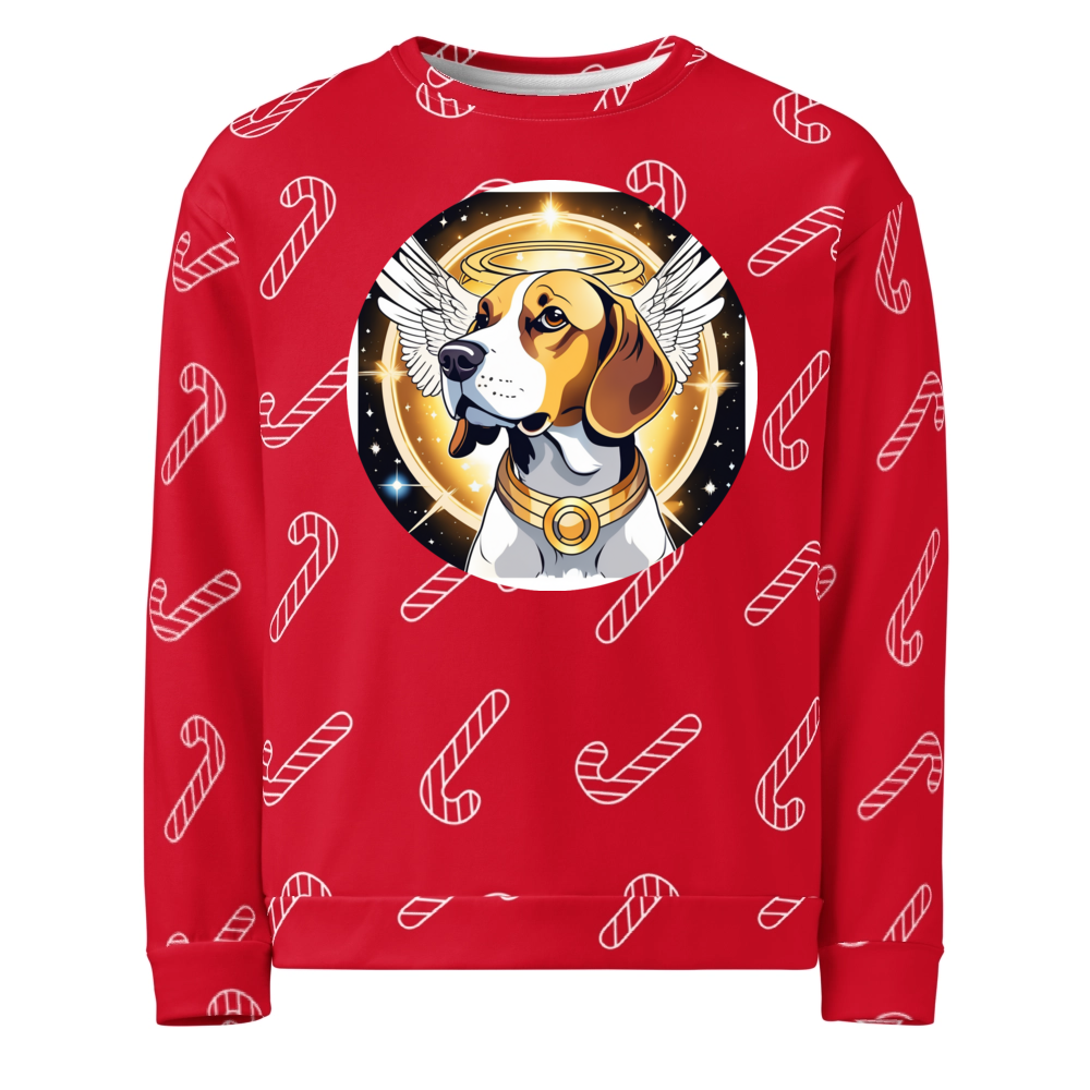 PugMug Custom Beagle Ugly Christmas Sweatshirt