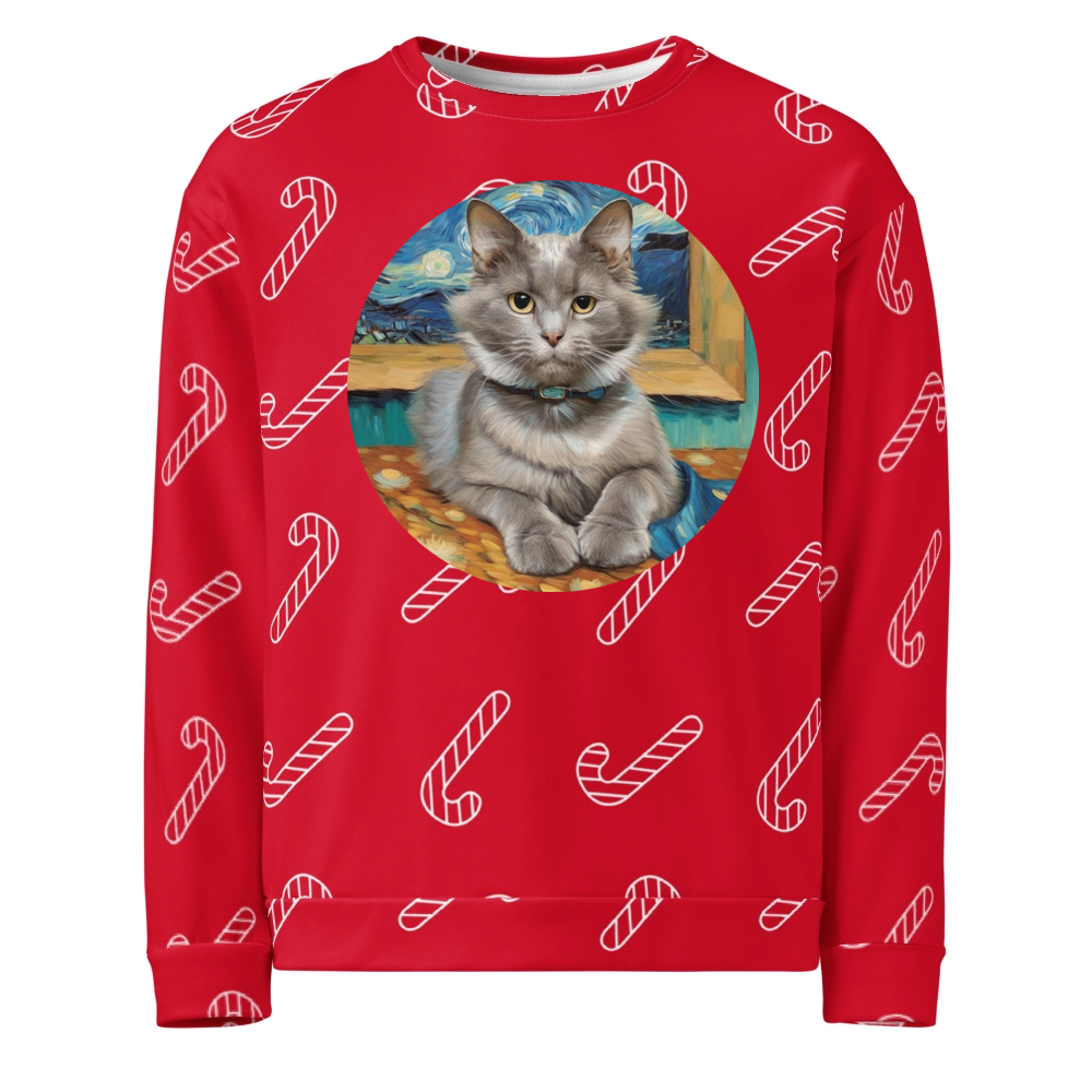 PugMug Custom Thumper Ugly Christmas Sweatshirt