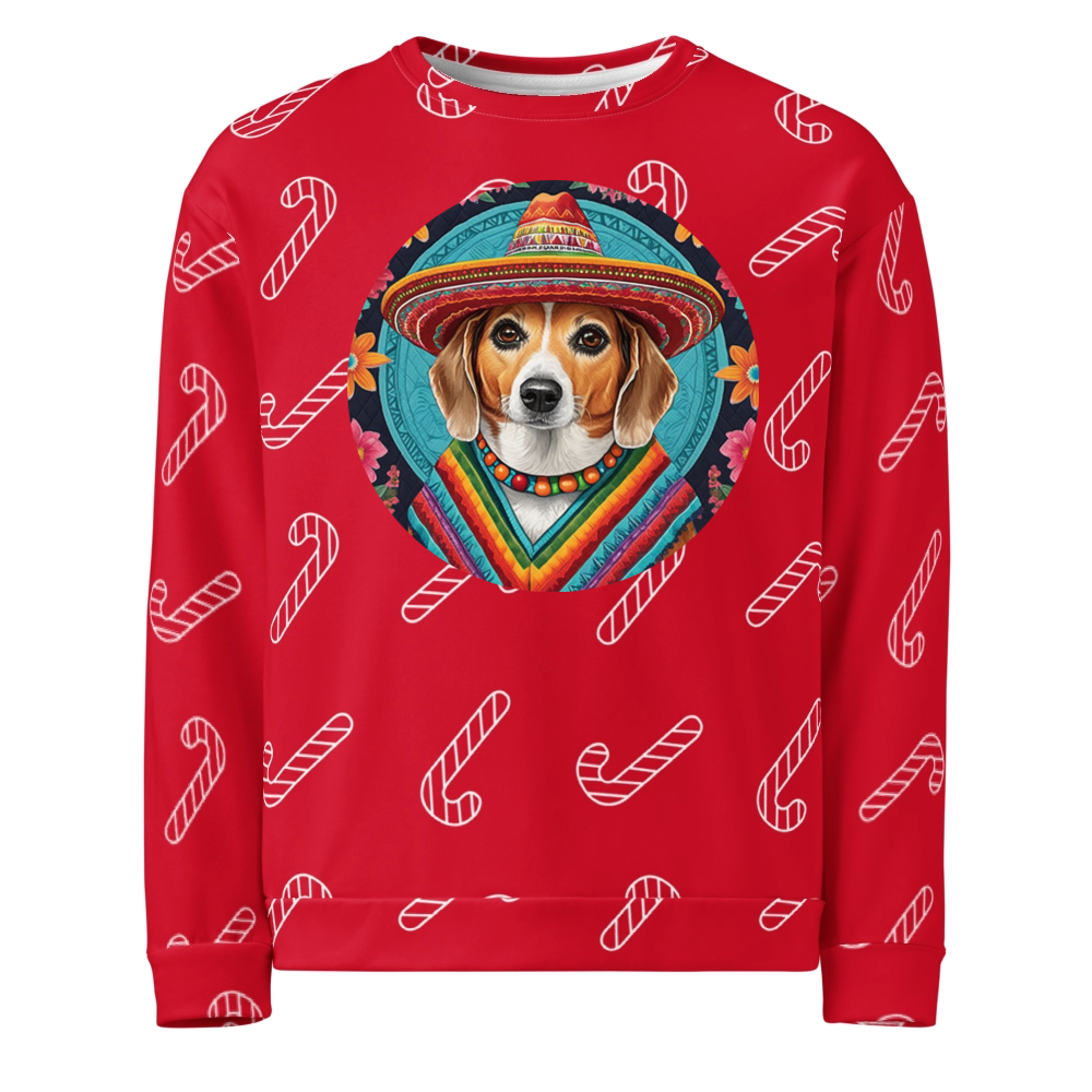 PugMug Custom Munchkin Ugly Christmas Sweatshirt