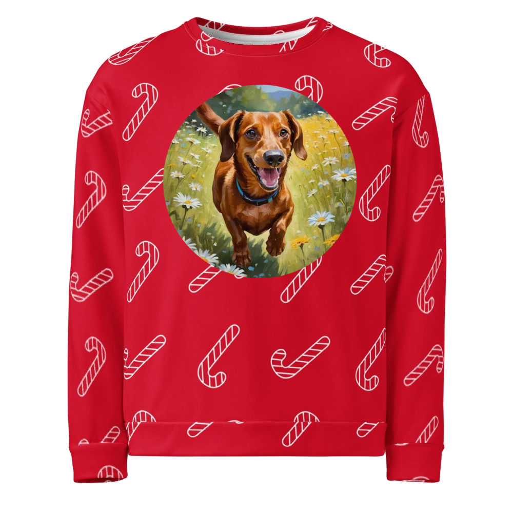 PugMug Custom Rex Ugly Christmas Sweatshirt